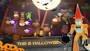 Halloween Merge: Blue Monster Screenshot 1