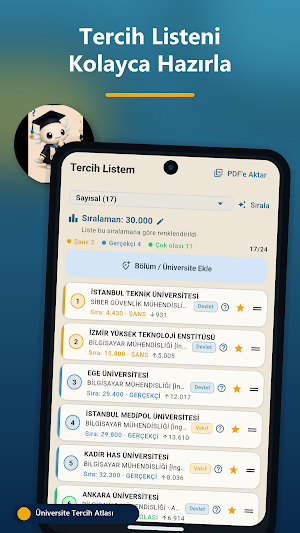 Üniversite Tercih Atlası Screenshot 3
