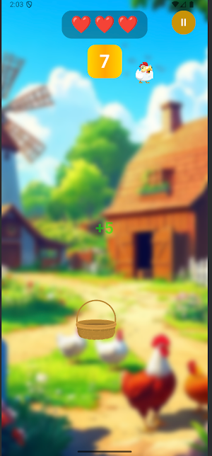 Egg Catcher Rush Screenshot 3
