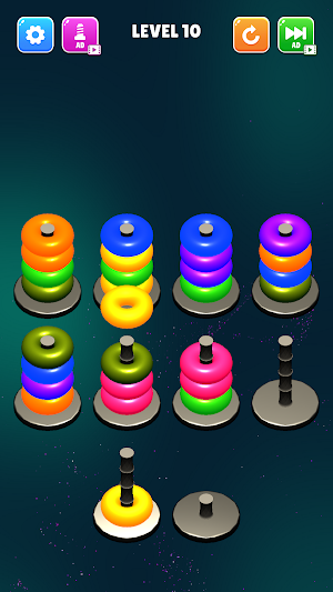 Sorting Rings Challenge Screenshot 1