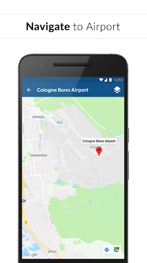 Cologne Bonn Airport: Flight information CGN Screenshot 2