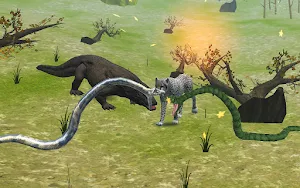 Big Snake Battle Simulator Screenshot 1