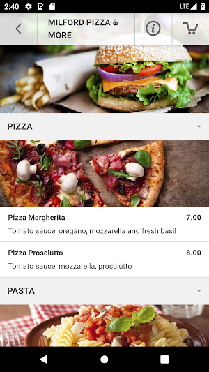 Milford Pizza & More Screenshot 2