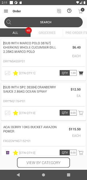 City Fine Foods Screenshot 2