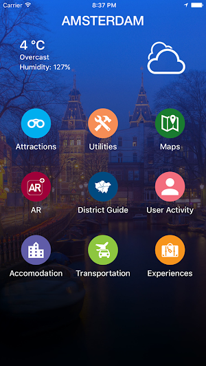 Amsterdam Travel Guide Screenshot 0