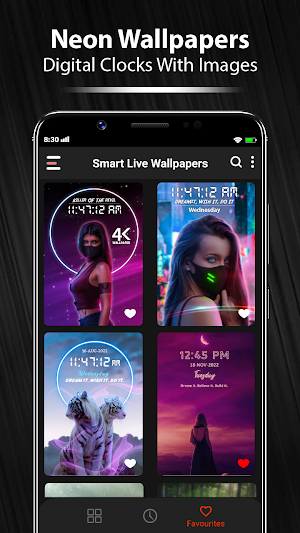 Digital live wallpapers 3D Screenshot 1