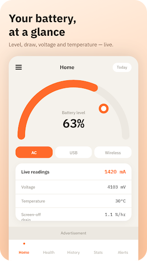 Battery Guard Pro: Alarm Screenshot 1
