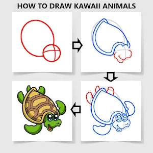 How To Draw Kawaii Animals Screenshot 0