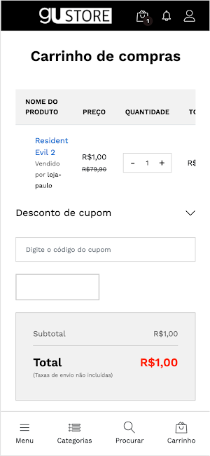 GUSTORE: Marketplace Gamer Screenshot 2