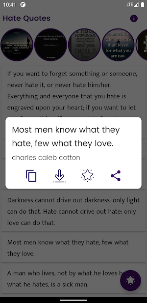 Hate Quotes and Sayings Screenshot 3