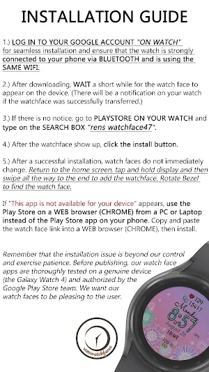 rens watchface47 Screenshot 3