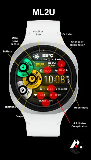 ML2U 374 Watch Face Screenshot 1