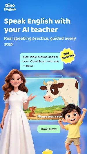 Dino English Screenshot 1