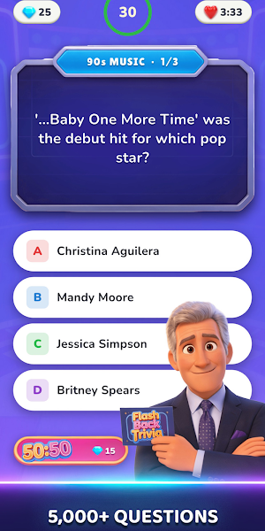 Flashback Trivia Screenshot 2