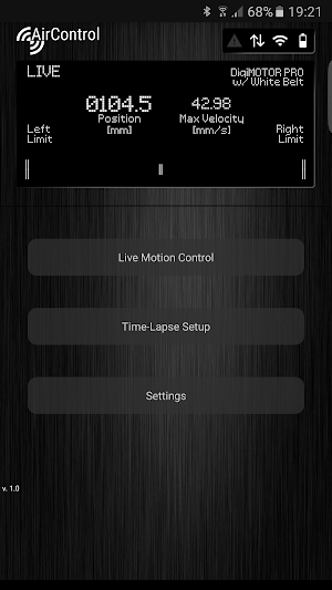 DigiDRIVE AirCONTROL Screenshot 1