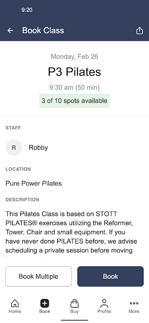 Pure Power PILATES Screenshot 2