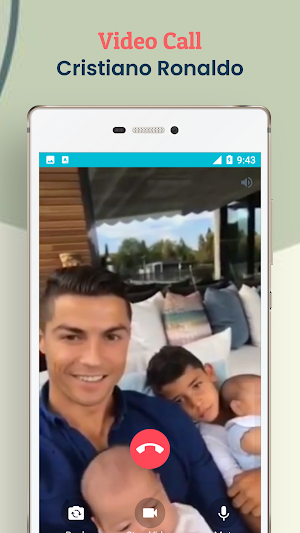 Cristiano Ronaldo Fake Call Screenshot 3