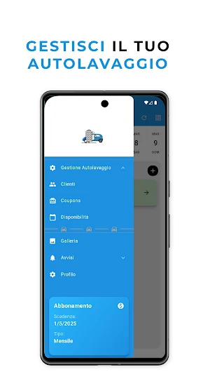CarWash Management Screenshot 2