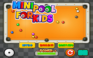 Mini Pool for Kids Screenshot 1