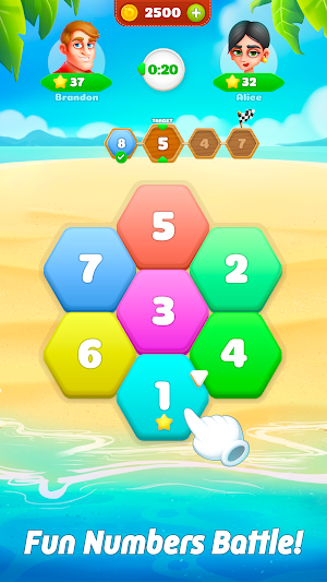Fun Numbers. Number Puzzle PvP Screenshot 0