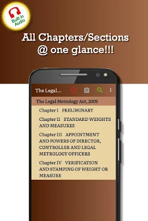 Legal Metrology Act 2009 Screenshot 0