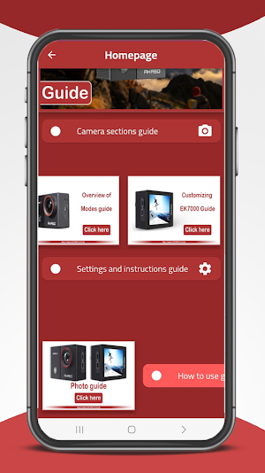 Akaso Camera EK7000 Pro Guide Screenshot 2