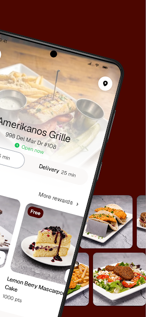 Amerikanos Grille Screenshot 1