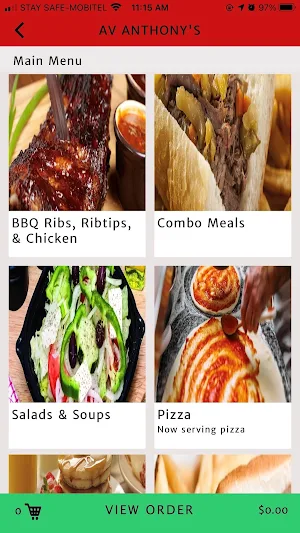 AV Anthony's Restaurant Screenshot 2