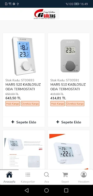 Gültaş Soğutma Screenshot 0
