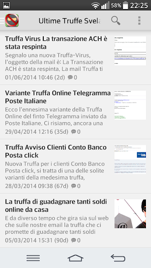 Anti Truffa Online Screenshot 1