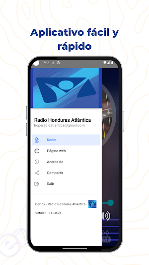 Radio Honduras Atlántica Screenshot 1