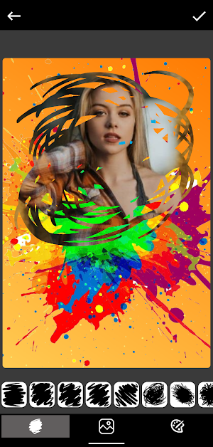Pics Photo Editor :drip,spiral and blending effect Screenshot 2