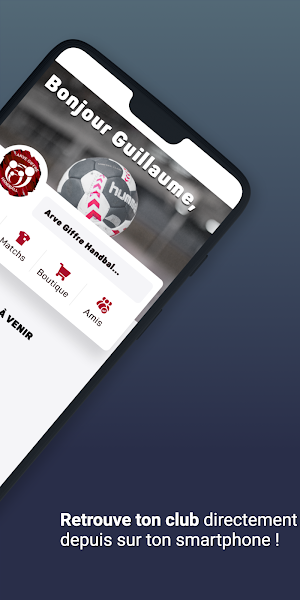 Arve Giffre Handball Screenshot 1