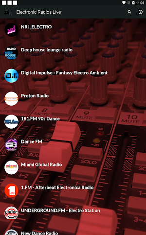 Electronic Radios Live Screenshot 0