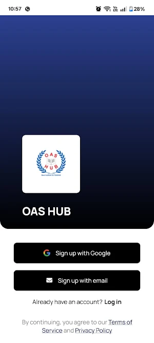 OAS HUB Screenshot 1