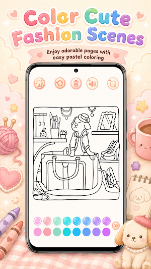 Cozy Coloring Book Screenshot 1