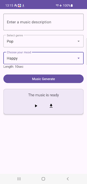 Aria - AI music generator Screenshot 0