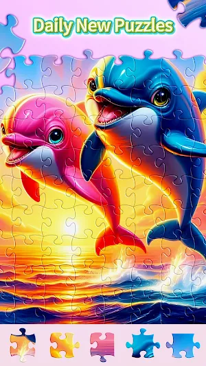 Jigsaw Bloom: Animated Puzzles Screenshot 1
