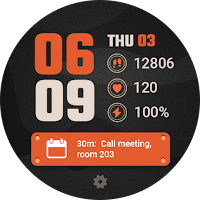 TicWatch Meeting time
