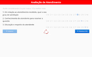 FIFO-Avaliação do Atendimento Screenshot 2