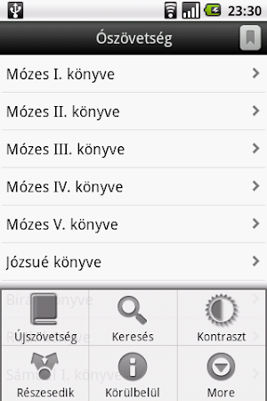 Szent Biblia (Holy Bible) Screenshot 1
