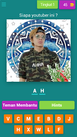 Tebak nama youtuber Screenshot 0