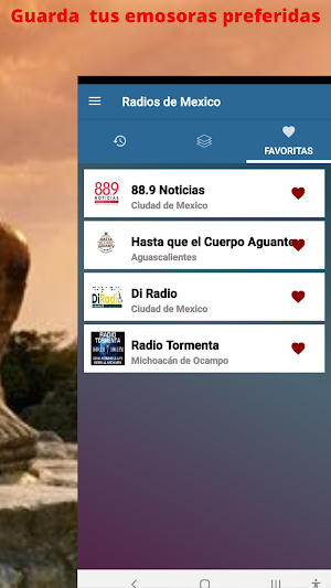 Radios Mexico Screenshot 3