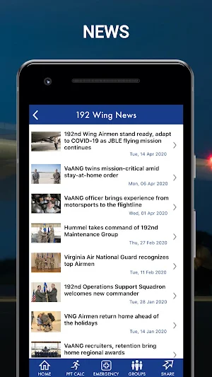 Virginia Air National Guard Screenshot 2