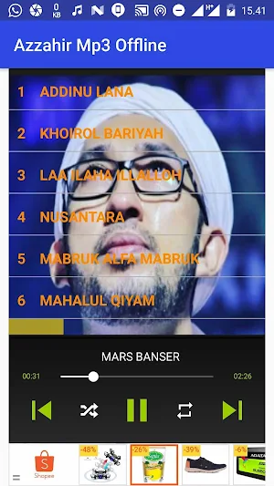 azzahir mp3 offline Screenshot 2