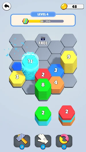 Hexa Color Sort Screenshot 1