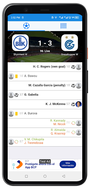 Live Football TV Streaming HD Screenshot 1
