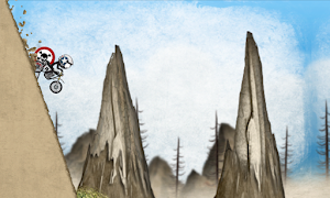 Stickman Downhill Motocross Screenshot 1