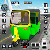 Modern Rickshaw Driving Games
