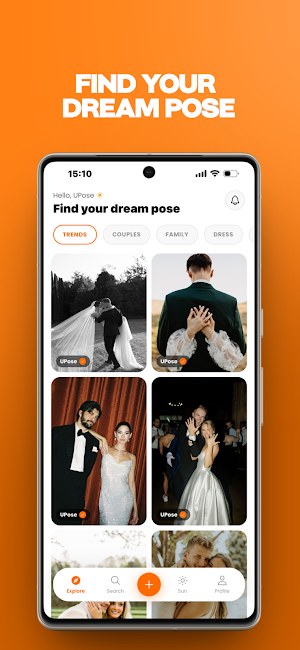 UPose - Perfect Poses Screenshot 1